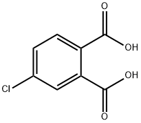 4-氯鄰苯二酸, 89-20-3, 結(jié)構(gòu)式