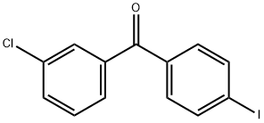 3-CHLORO-4'-IODOBENZOPHENONE Struktur