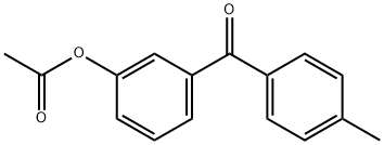 3-ACETOXY-4'-METHYLBENZOPHENONE Struktur