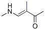 3-Buten-2-one, 3-methyl-4-(methylamino)-, (E)- (9CI) Struktur