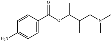 3-(Dimethylamino)-1,2-dimethylpropyl-p-aminobenzoat