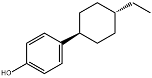 4-(trans-4-Ethylcyclohexyl)phenol Struktur