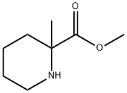 2-Piperidinecarboxylic acid, 2-Methyl-, Methyl ester Struktur