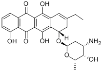 akrobomycin Struktur