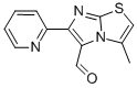 3-METHYL-6-(2-PYRIDINYL)IMIDAZO[2,1-B]THIAZOLE-5-CARBOXALDEHYDE Struktur