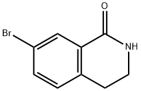 7-BROMO-3,4-DIHYDRO-2H-ISOQUINOLIN-1-ONE Structure