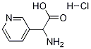 2-AMino-2-(3-pyridyl)acetic Acid Hydrochloride Struktur