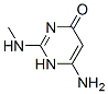 4(1H)-Pyrimidinone, 6-amino-2-(methylamino)- (9CI) Struktur