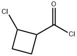 Cyclobutanecarbonyl chloride, 2-chloro- (7CI) Struktur