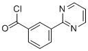 3-pyrimidin-2-ylbenzoyl chloride Struktur