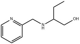 2-[(pyridin-2-ylmethyl)amino]butan-1-ol Struktur