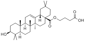 3-Carboxypropyl oleanolate Struktur