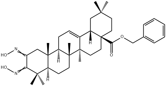 2,3-Bis(hydroxyimino)olean-12-en-28-oic acid phenylmethyl ester