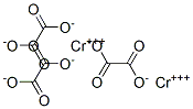 chromic oxalate Struktur