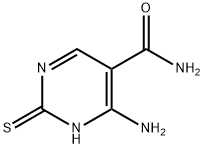 4-Amino-2-sulfanylpyrimidine-5-carboxamide Struktur