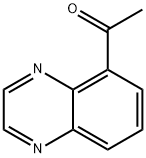 Ethanone,  1-(5-quinoxalinyl)- Struktur