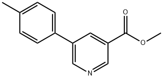 methyl 5-p-tolylpyridine-3-carboxylate Struktur