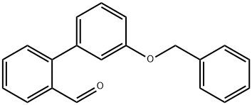 2-[3-(Benzyloxy)phenyl]benzaldehyde Struktur