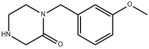 1-(3-METHOXYBENZYL)PIPERAZIN-2-ONE Struktur