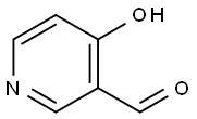 4-Hydroxypyridine-3-carboxaldehyde Struktur