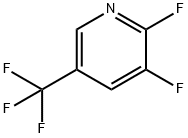 2,3-DIFLUORO-5-(TRIFLUOROMETHYL)PYRIDINE Struktur