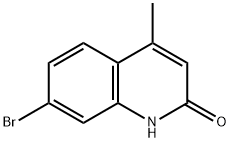 7-BROMO-4-METHYLQUINOLIN-2(1H)-ONE Struktur