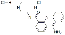 9-Amino-N-(2-(dimethylamino)ethyl)-4-acridinecarboxamide dihydrochlori de Struktur