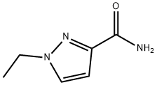 Pyrazole-3-carboxamide, 1-ethyl- (7CI) Struktur