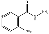 3-Pyridinecarboxylicacid,4-amino-,hydrazide(9CI) Struktur