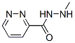 3-Pyridazinecarboxylicacid,2-methylhydrazide(7CI) Struktur