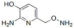 3-Pyridinol,  2-amino-6-[(aminooxy)methyl]- Struktur