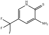 3-amino-5-(trifluoromethyl)pyridine-2-thiol Struktur