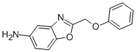 2-(phenoxymethyl)-1,3-benzoxazol-5-amine Struktur