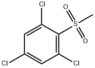 Benzene, 1,3,5-trichloro-2-(Methylsulfonyl)- Struktur