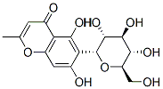 5,7-dihydroxy-2-methyl-6-[(2R,3R,4R,5S,6R)-3,4,5-trihydroxy-6-(hydroxymethyl)oxan-2-yl]chromen-4-one, 89701-85-9, 結(jié)構(gòu)式