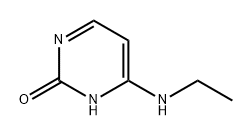 2(1H)-Pyrimidinone, 4-(ethylamino)- (9CI) Struktur