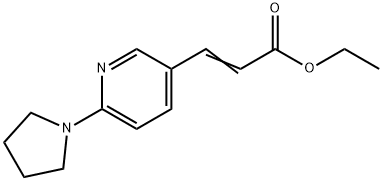 ETHYL 3-(6-PYRROLIDIN-1-YLPYRIDIN-3-YL)ACRYLATE price.