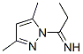 1H-Pyrazole-1-methanimine,  -alpha--ethyl-3,5-dimethyl- Struktur