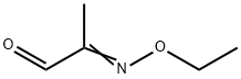 Propanal, 2-oxo-, 1-(O-ethyloxime) (9CI) Struktur