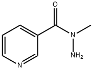 3-Pyridinecarboxylicacid,1-methylhydrazide(9CI) Struktur