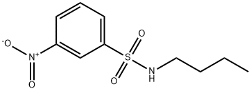 N-BUTYL 3-NITROBENZENESULFONAMIDE Struktur