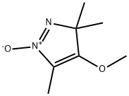 3H-Pyrazole,  4-methoxy-3,3,5-trimethyl-,  1-oxide Struktur