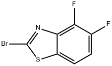 2-BROMO-4,5-DIFLUOROBENZOTHIAZOLE Struktur