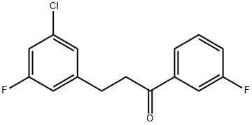 3-(3-CHLORO-5-FLUOROPHENYL)-3'-FLUOROPROPIOPHENONE price.