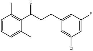 3-(3-CHLORO-5-FLUOROPHENYL)-2',6'-DIMETHYLPROPIOPHENONE price.