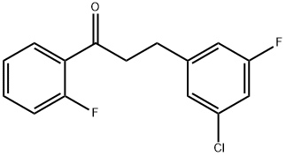 3-(3-CHLORO-5-FLUOROPHENYL)-2'-FLUOROPROPIOPHENONE price.