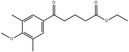 ETHYL 5-(3,5-DIMETHYL-4-METHOXYPHENYL)-5-OXOVALERATE price.