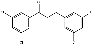 3-(3-CHLORO-5-FLUOROPHENYL)-3',5'-DICHLOROPROPIOPHENONE price.