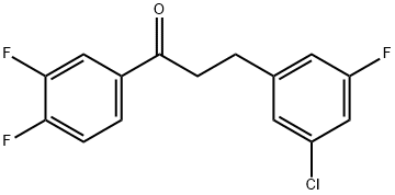 3-(3-CHLORO-5-FLUOROPHENYL)-3',4'-DIFLUOROPROPIOPHENONE price.