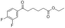 ETHYL 6-(3,4-DIFLUOROPHENYL)-6-OXOHEXANOATE price.